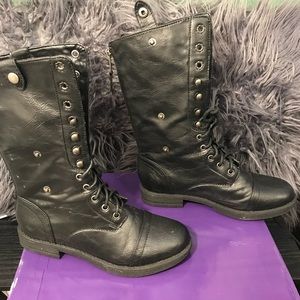 Steve Madden Combat Boots